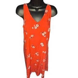 Old Navy NWT Red Floral Shift Dress Size XS